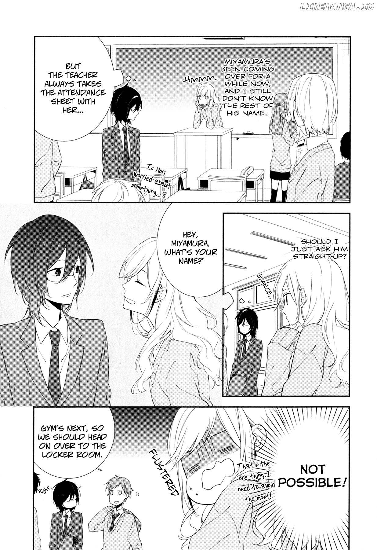 Horimiya, Chapter 4 image 08